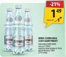 Arhelan Woda Cisowianka oferta