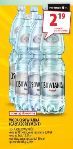 Arhelan Woda Cisowianka oferta