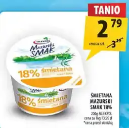 Arhelan Śmietana Mazurski Smak 18% oferta
