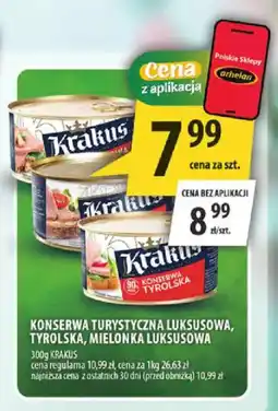 Arhelan Konserwa Turystyczna Luksusowa, Tyrolska, Mielonka Luksusowa oferta