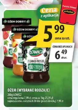 Arhelan Dżem (wybrane rodzaje) oferta
