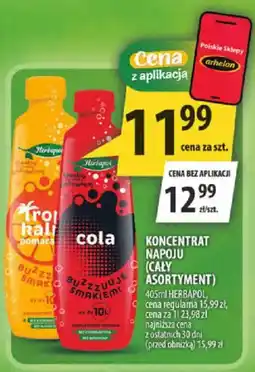 Arhelan Koncentrat napoju (cały asortyment) Herbapol oferta