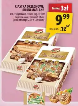 Arhelan Ciastka Orzechowe, Rurki Maslane Ciao Dolcetti oferta