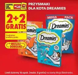 Biedronka Przysmaki dla kota Dreamies oferta
