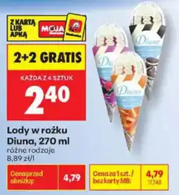 Biedronka Lody w rożku Diuna oferta