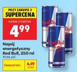 Biedronka Napój energetyczny Red Bull oferta