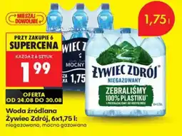 Biedronka Woda źródlana Żywiec Zdrój oferta