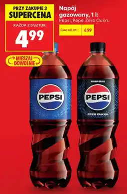 Biedronka Napój gazowany Pepsi, Pepsi Zero Cukru oferta