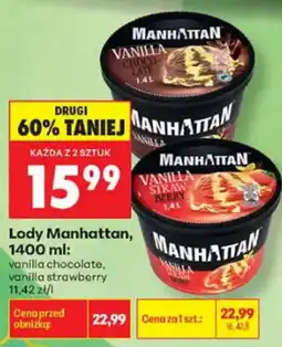 Biedronka Lody Manhattan oferta