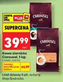 Biedronka Kawa ziarnista Carousel oferta