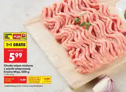 Biedronka Chude mięso mielone z szynki wieprzowej Kraina Mięs oferta