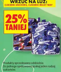 Biedronka Cukierki Snickers, Cukierki Milky Way oferta