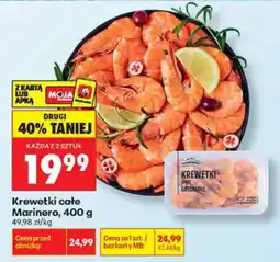 Biedronka Krewetki całe Marinero oferta