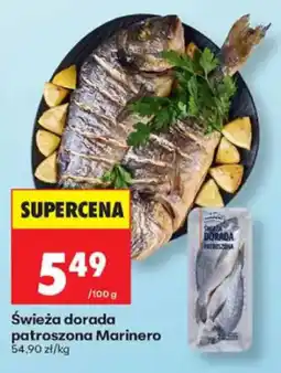 Biedronka Świeża dorada patroszona Marinero oferta