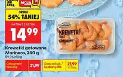 Biedronka Krewetki gotowane Marinero oferta