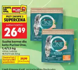 Biedronka Sucha karma dla kota Purina One oferta