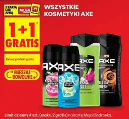 Biedronka Kosmetyki Axe oferta