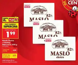 Biedronka Masło Ekstra z Polskiej Mleczarni oferta