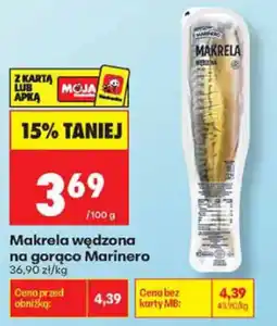 Biedronka Makrela wędzona na gorąco Marinero oferta