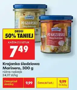 Biedronka Krajanka śledziowa Marinero oferta