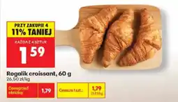 Biedronka Rogalik croissant oferta