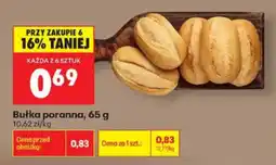 Biedronka Bułka poranna oferta