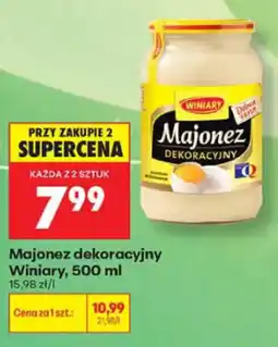 Biedronka Majonez dekoracyjny Winiary oferta