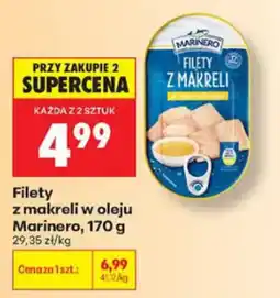 Biedronka Filety z makreli w oleju Marinero oferta