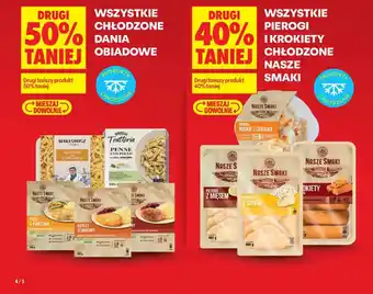 Biedronka Nasze Smaki Pierogi z Mięsem oferta