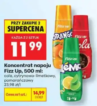 Biedronka Koncentrat napoju Fizz Up oferta
