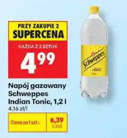 Biedronka Napój gazowany Schweppes Indian Tonic oferta