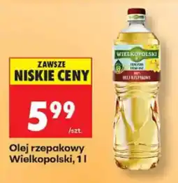 Biedronka Olej rzepakowy Wielkopolski oferta