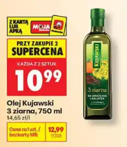 Biedronka Olej Kujawski 3 ziarna oferta