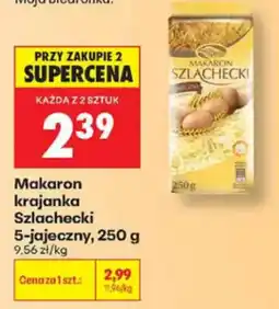 Biedronka Makaron krajanka Szlachecki 5-jajeczny oferta