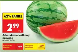 Biedronka Arbuz drobopestkowy na wage oferta