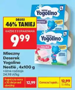 Biedronka Mleczny Deserek Yogolino Nestlé oferta