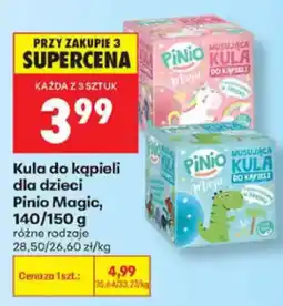 Biedronka Kula do kąpieli Pinio Magic oferta