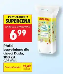 Biedronka Płatki bawełniane dla dzieci Dada oferta