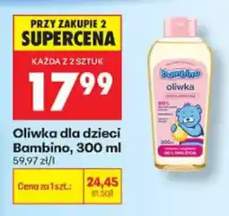 Biedronka Oliwka dla dzieci Bambino oferta
