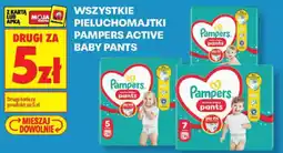 Biedronka Pieluchomajtki Pampers Active Baby Pants oferta