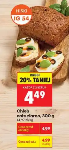 Biedronka Chleb całe ziarno oferta