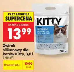 Biedronka Żwirek silikonowy dla kotów Kitty oferta