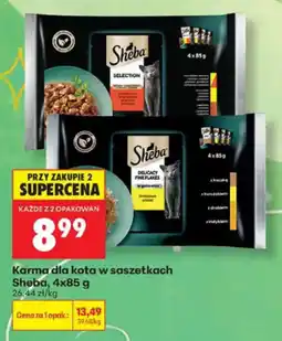 Biedronka Karma dla kota w saszetkach Sheba oferta
