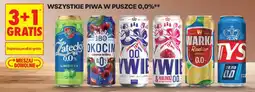 Biedronka Wszystkie piwa w puszcze 0,0% oferta
