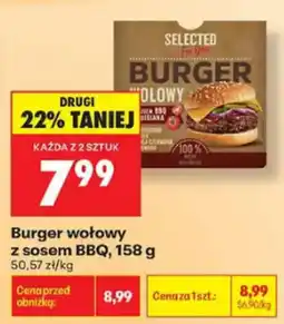 Biedronka Selected Burger wołowy oferta