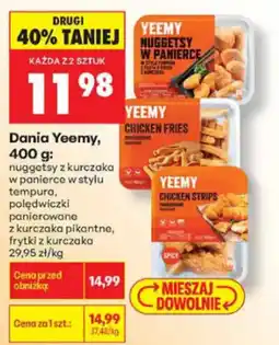 Biedronka Dania Yeemy oferta