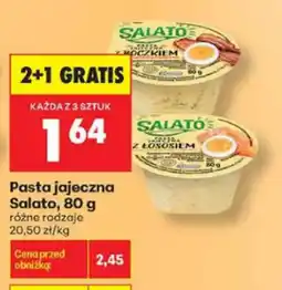 Biedronka Pasta jajeczna Salato oferta