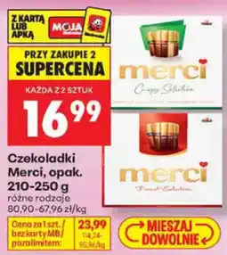 Biedronka Czekoladki Merci oferta