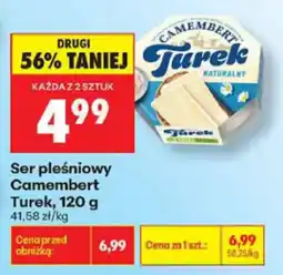 Biedronka Ser pleśniowy Camembert Turek oferta