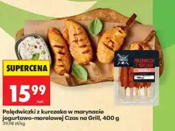 Biedronka Połędwiczki z kurczaka w marynacie jogurtowo-morelowej Czas na Grill oferta